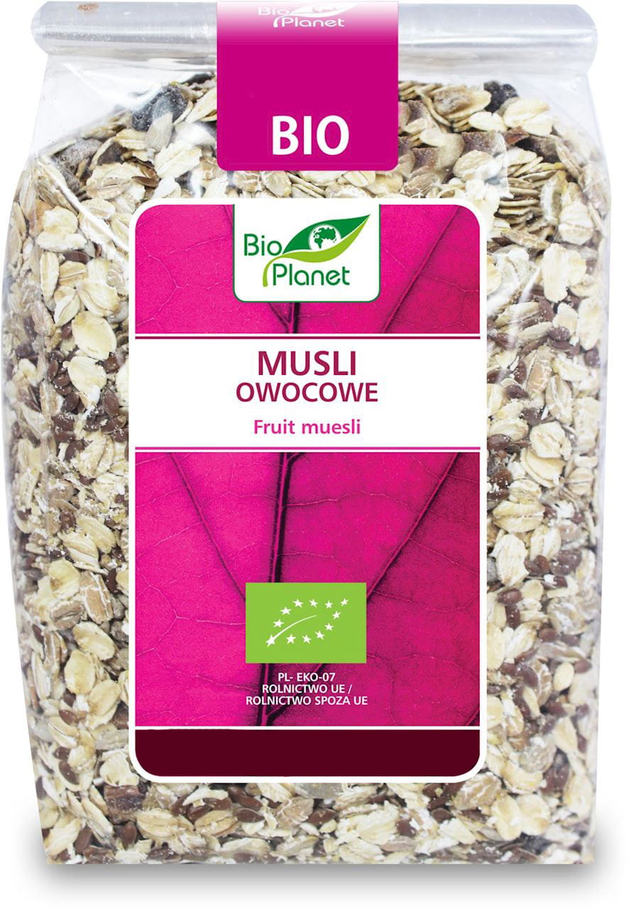 Fruchtmüsli BIO 600 g - BIO PLANET Hoofdafbeelding