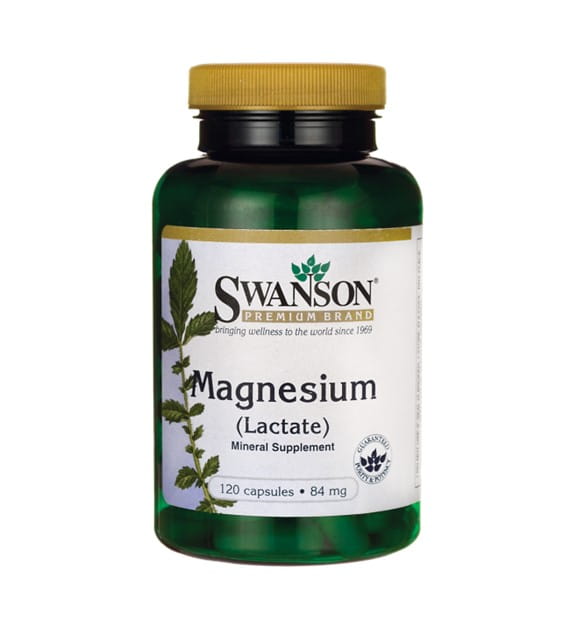 Magnesiumlactat 84mg Magnesiumlactat 120 Kapseln SWANSON Gambar utama produk