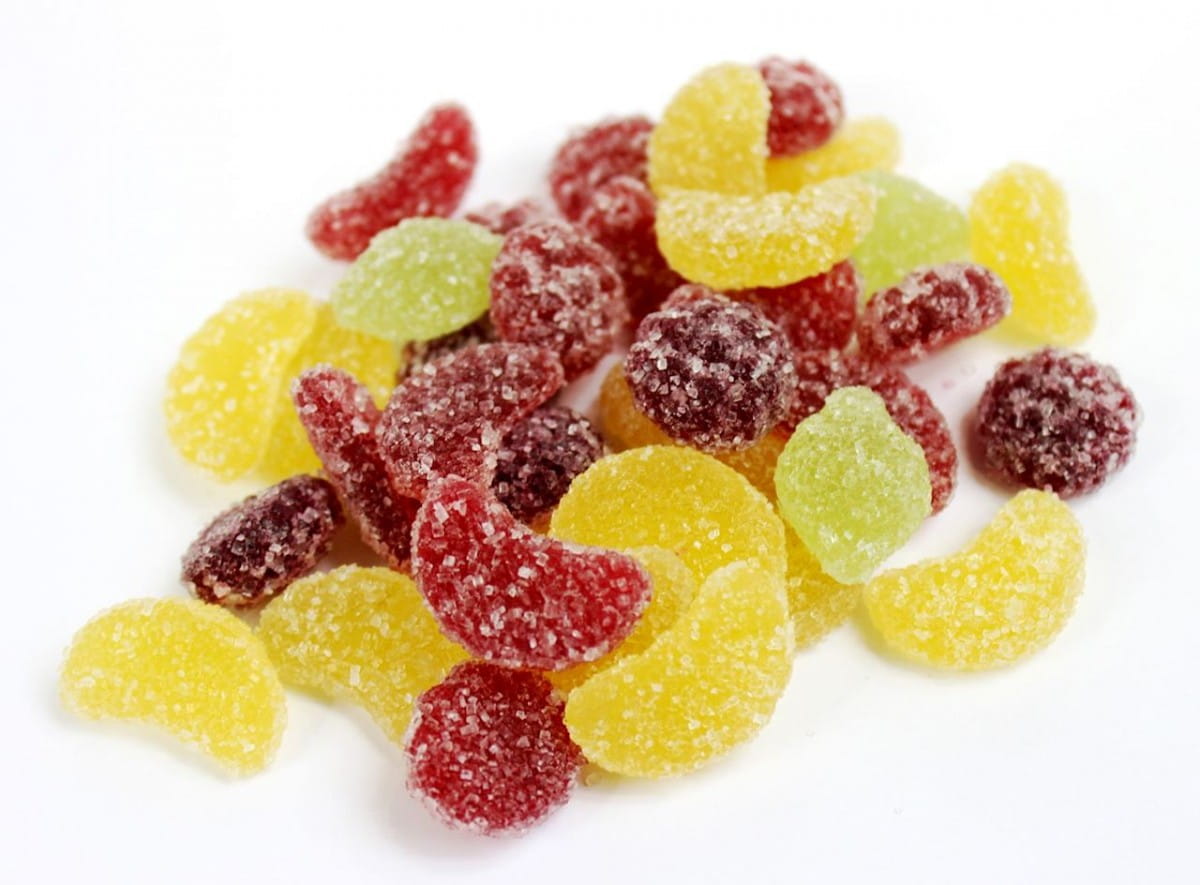 Fruchtgummis ohne Gelatine BIO (Rohware) (15 kg)