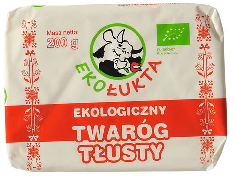 BIO Fett Hüttenkäse 200 g - ECO ŁUKTA