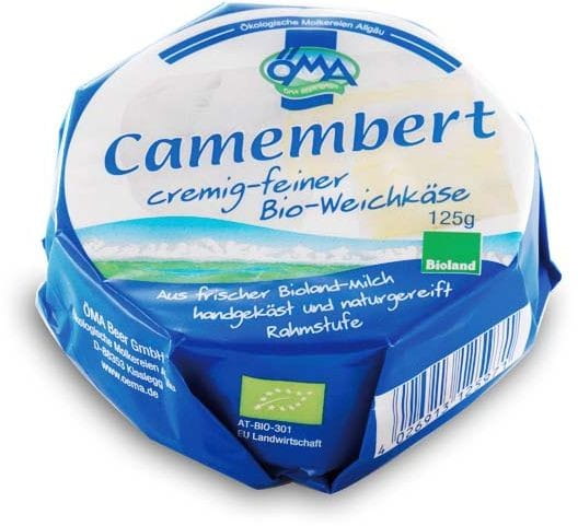 Camembertkäse BIO 125 g - OMA Main image