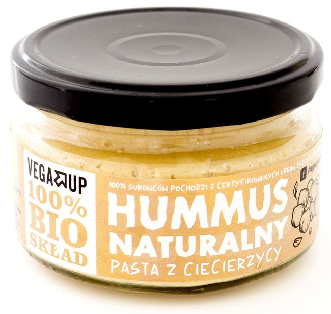 Natürlicher Hummus BIO 190 g - VEGA UP Hover Image