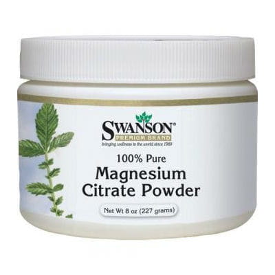 Magnesiumcitrat Magnesiumcitrat Pulver 227g SWANSON