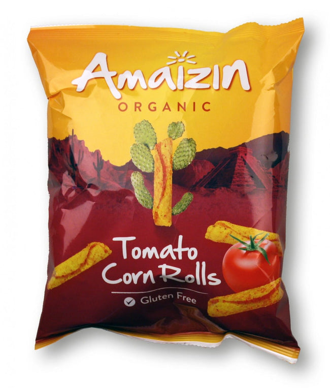 Maischips mit Tomatengeschmack glutenfrei BIO 100 g - AMAIZIN Hover Image