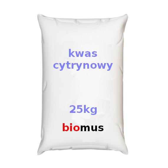 Zitronensäure 25kg BIOMUS